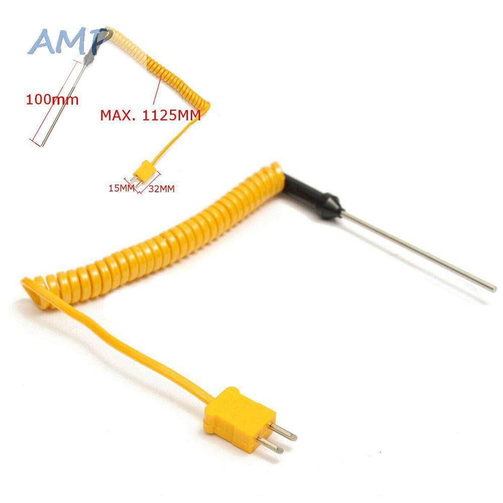 new-8-k-type-thermocouple-probe-50-c-to-1200-c-probe-temperature-range-brand-new