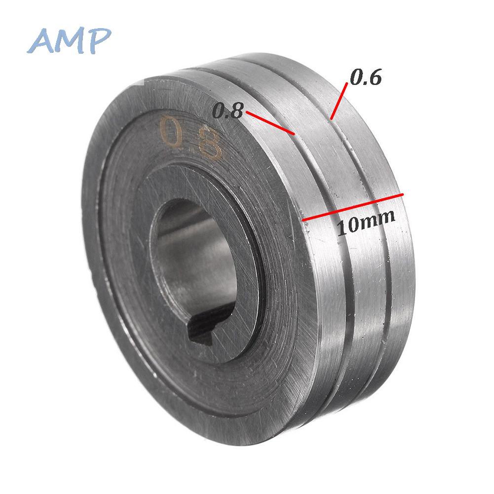 new-8-wire-feed-drive-roller-parts-steel-0-6-0-8-groove-1pc-feed-drive-durable