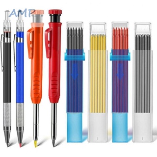 ⚡NEW 8⚡Carpenter Pencil Woodworking 14.5cm ABS Deep Hole Hand Tools Manual Tools