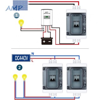 ⚡NEW 8⚡Affordable DC440V 15 60A IP65 Box Circuit Breaker for PV System For Solar Panels