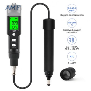 ⚡NEW 8⚡Dissolved Oxygen Detector LCD Displays Plastic 0-40mg/l Saturation: 0.0-300%