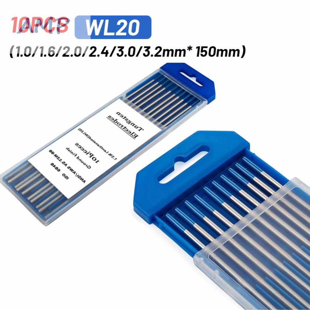 new-8-precision-engineered-tig-welding-tungsten-electrodes-10pk-3-32-x-7-wl20