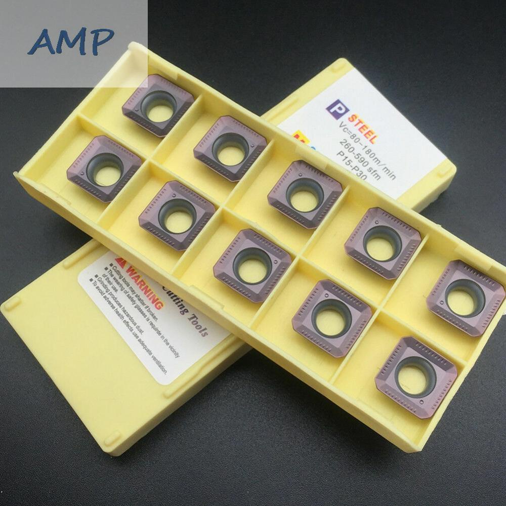 new-8-cnc-carbide-milling-cutter-milling-insert-sekt1204aftn-xm-10-pcs-cutter-blade