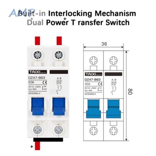 ⚡NEW 8⚡Tripping Characteristic of 3 5 In MCB for Power on Equipment Rated Voltage DC12V