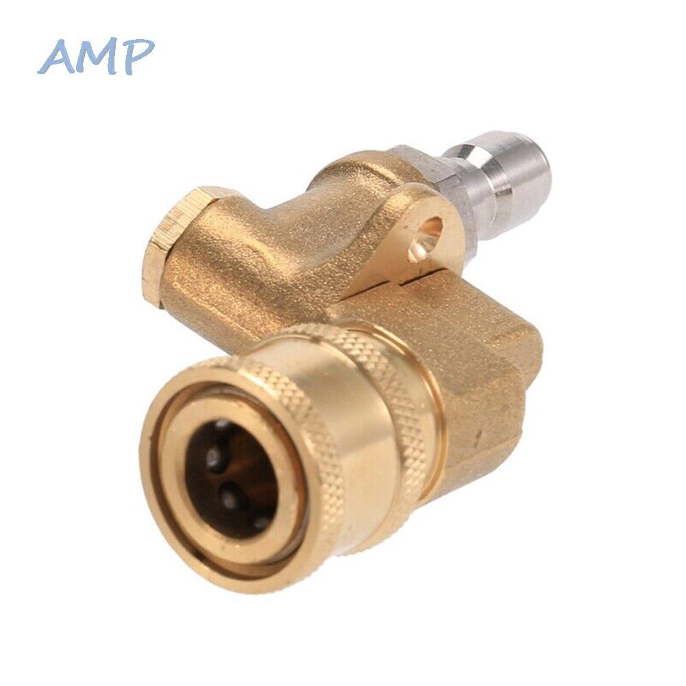 new-8-rotary-coupler-brass-cleaning-tool-stainless-steel-for-pressure-washers