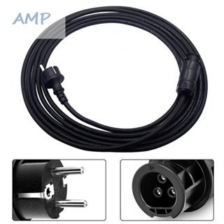 ⚡NEW 8⚡AC Cable 2 Meter 3-core AC Connector Copper Electric Parts Mains Connection