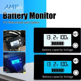 ⚡NEW 8⚡Battery Meter With Alarm Capacity Voltage Monitor /DC 12V 24V 36V 48V 60V 72V.