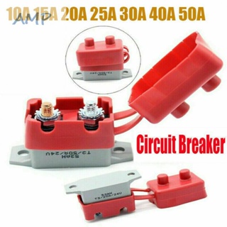 ⚡NEW 8⚡Auto Reset Circuit Breaker 12V 6V-28V Automatic Reset Dual Battery Fuse