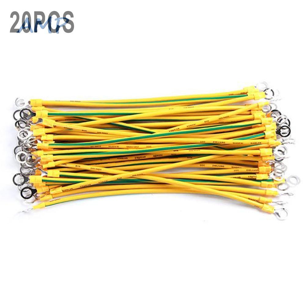 new-8-ground-wire-10cm-20cm-30cm-20pcs-durable-flexible-copper-portable-useful