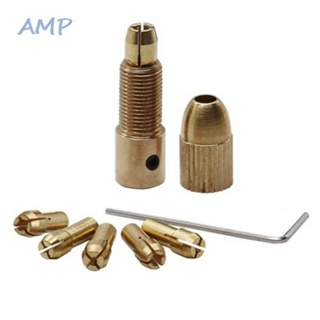 ⚡NEW 8⚡Brass Drill Chuck 2.0mm-5.05mm Adapter Drill 0.5mm-3.0mm Chuck Tool High Quality