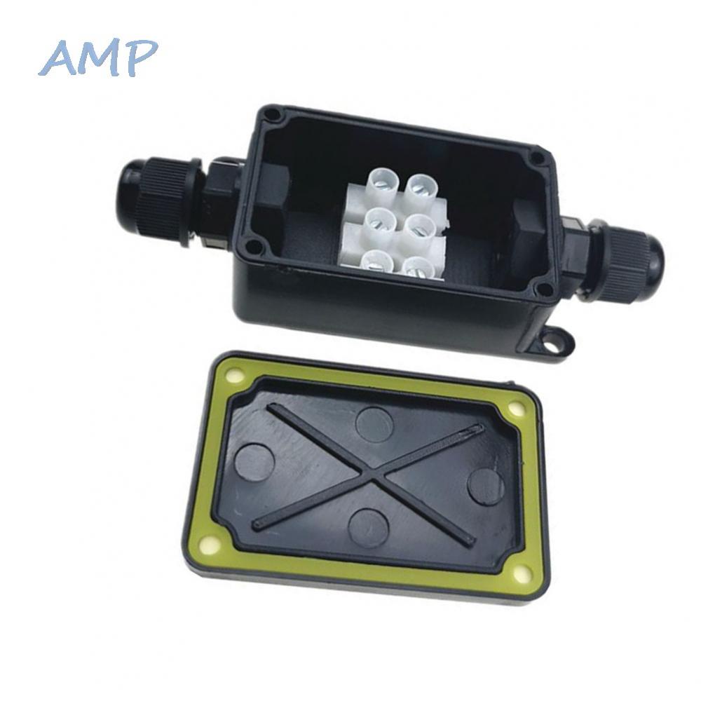 new-8-waterproof-junction-box-ip66-outdoor-pc-plastic-uv-proof-cable-connector