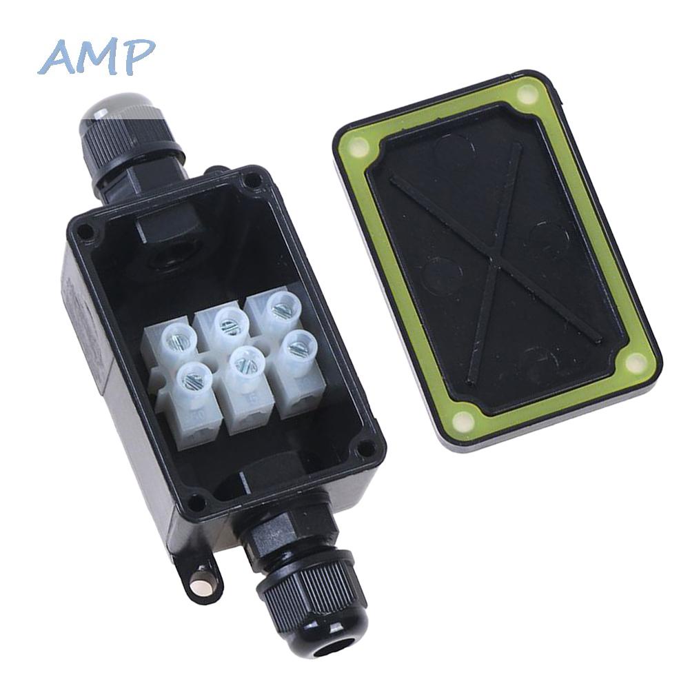 new-8-waterproof-junction-box-ip66-outdoor-pc-plastic-uv-proof-cable-connector