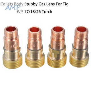 ⚡NEW 8⚡Gas Lens Connector Tig WP-17/18/26 1pcs Collets Body Stubby Repalcement