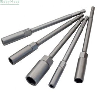 【Big Discounts】Efficient Socket Wrench Extension Sleeve Set of 5 150mm Hex Nut Driver Drill Bit#BBHOOD