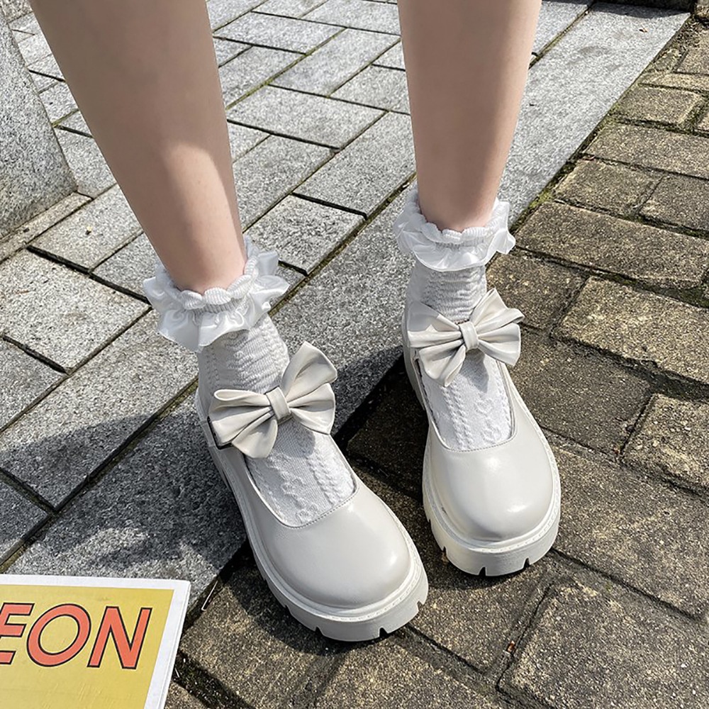 รองเท้าแมรี่เจน-ส้นสูง-หัวกลม-พื้นหนา-สีขาว-สไตล์ญี่ปุ่น-ย้อนยุค-แฟชั่นฤดูใบไม้ผลิ-สําหรับผู้หญิง-2022