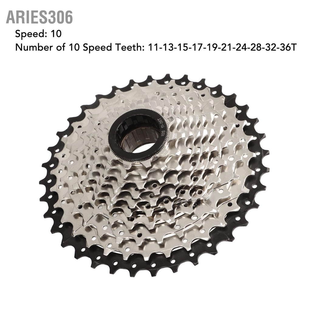 aries306-จักรยาน-freewheel-10-ความเร็ว-11-36t-จักรยานเหล็กความแข็งแรงสูง-speed-flywheel-สำหรับขี่จักรยานเปลี่ยน