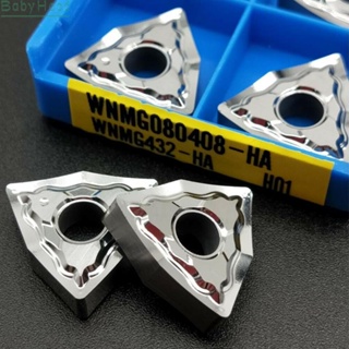 【Big Discounts】Cost effective WNMG080408HA H01 Carbide Insert for Aluminum Machining Pack of 10#BBHOOD