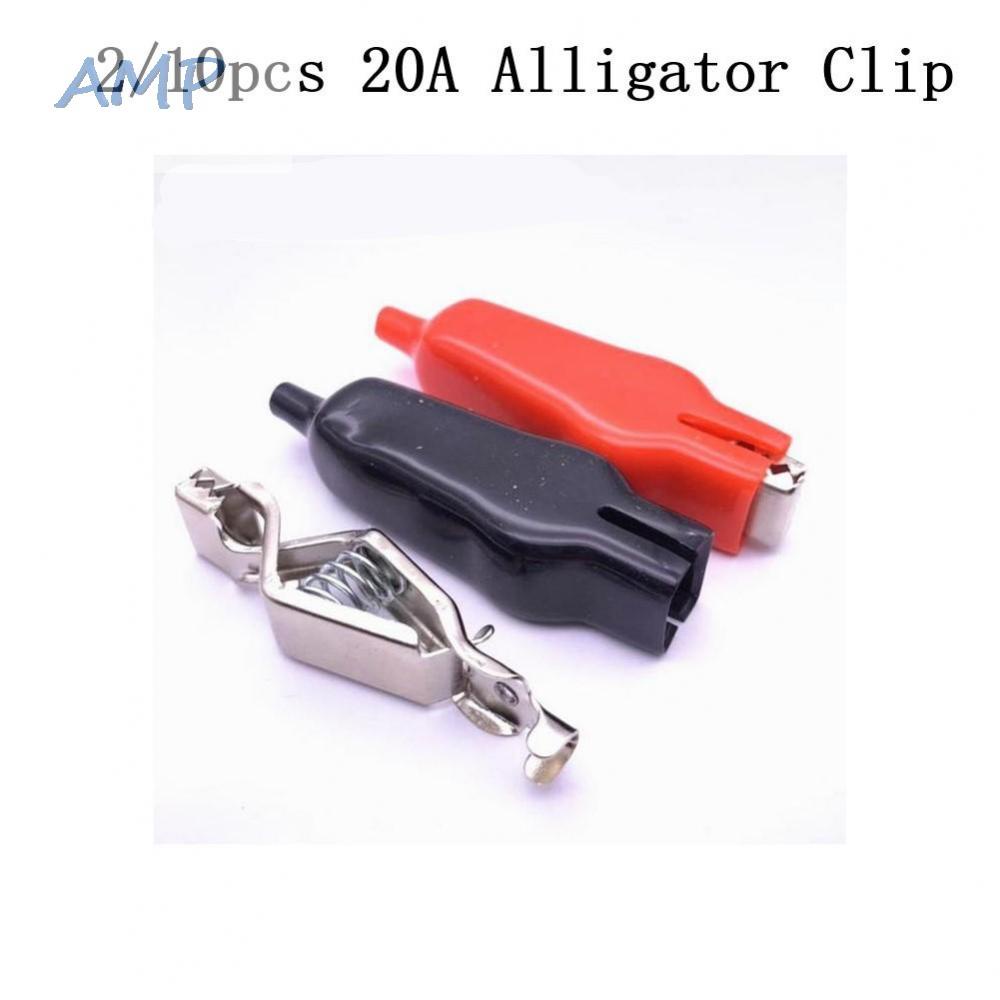new-8-alligator-clips-alligator-clip-fully-insulated-pvc-spring-clip-100-brand-new
