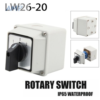 ⚡NEW 8⚡Changeover Switch 20A 3-Position For Motor Start-up For Speed Switches