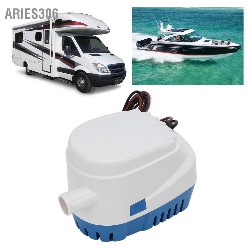 aries306-ปั๊มน้ำท้องเรืออัตโนมัติ-600gph-submersible-เรือ-ปั๊มน้ำท้องเรือ-12v-สำหรับเรือ-caravan-rv