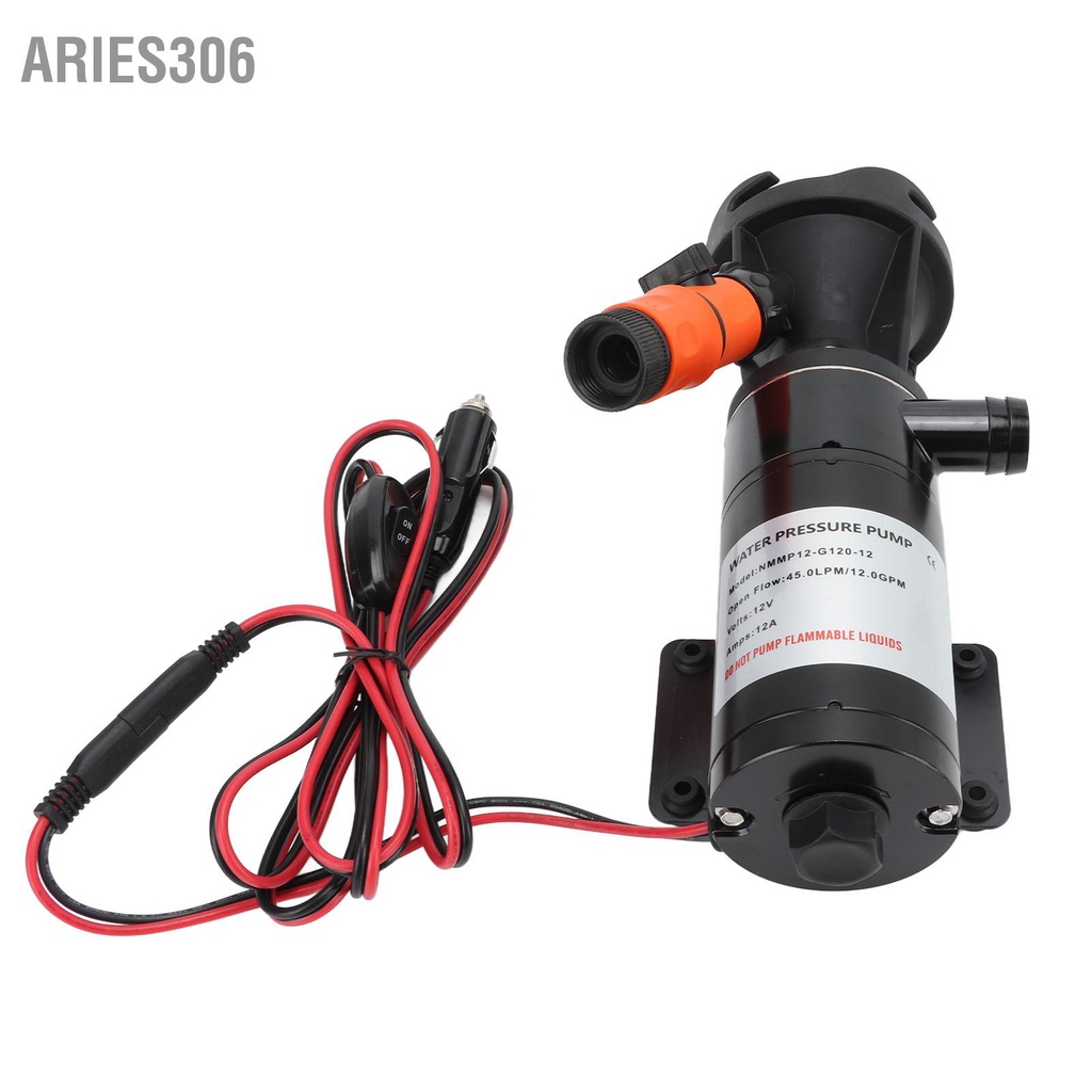 aries306-12v-45lpm-rv-macerator-เสียปั๊ม-3in-inlet-1in-outlet-สำหรับ-marine-เรือ-caravan-toilet-sewerage