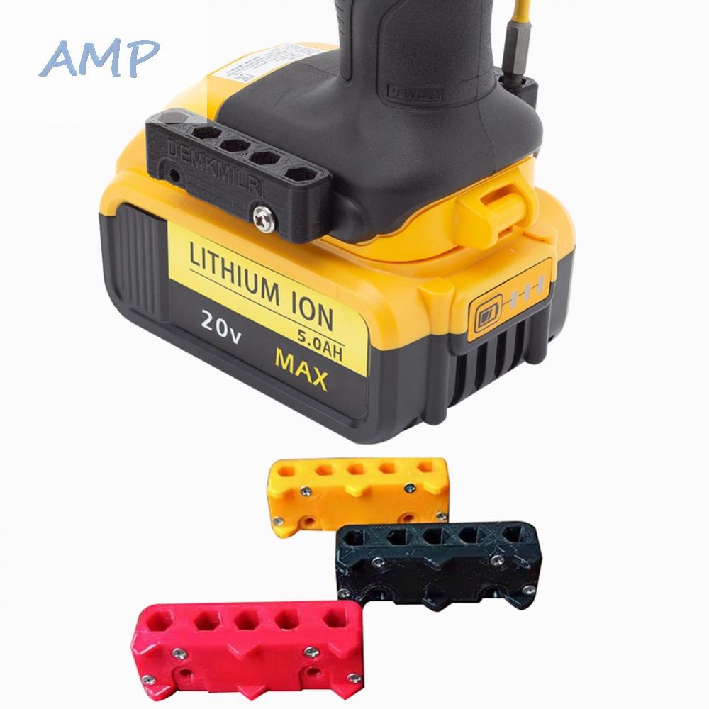 new-8-drill-bit-holder-1pcs-w-screw-yellow-black-magnetic-drill-holder-durable