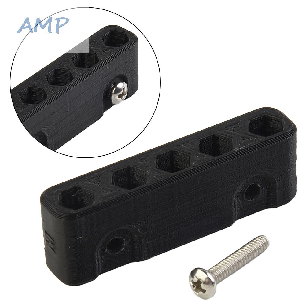 new-8-drill-bit-holder-1pcs-w-screw-yellow-black-magnetic-drill-holder-durable