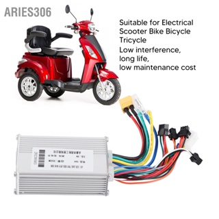  Aries306 DC36V 350W มอเตอร์แบบไม่มีแปรงตัวควบคุมความเร็วอลูมิเนียมสำหรับสกู๊ตเตอร์ไฟฟ้าจักรยานจักรยานสามล้อ