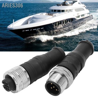 Aries306 คู่สำหรับ NMEA2000 ชายหญิงตัวต้านทาน Terminator 5Pin M12 ด้าย IP67 กันน้ำสำหรับเครือข่าย Lowrance