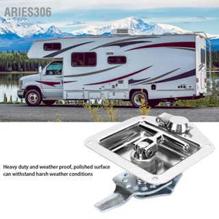 Aries306 สแตนเลสสตีลกล่องเครื่องมือล็อค T Handle Latch พับ Trailer สลักประตูสำหรับรถบรรทุก RV Camper