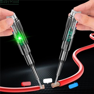 【Big Discounts】Smart Line Test Pen with Colored Lamp and Slotted Screwdriver for Line Detection#BBHOOD