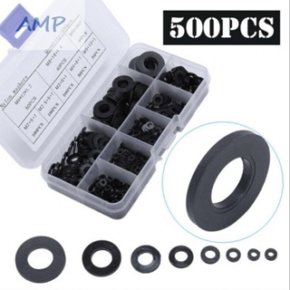 ⚡NEW 8⚡Rubber O-ring M2-M10 Repair Wear Resistant With Plastic Box 500X Black