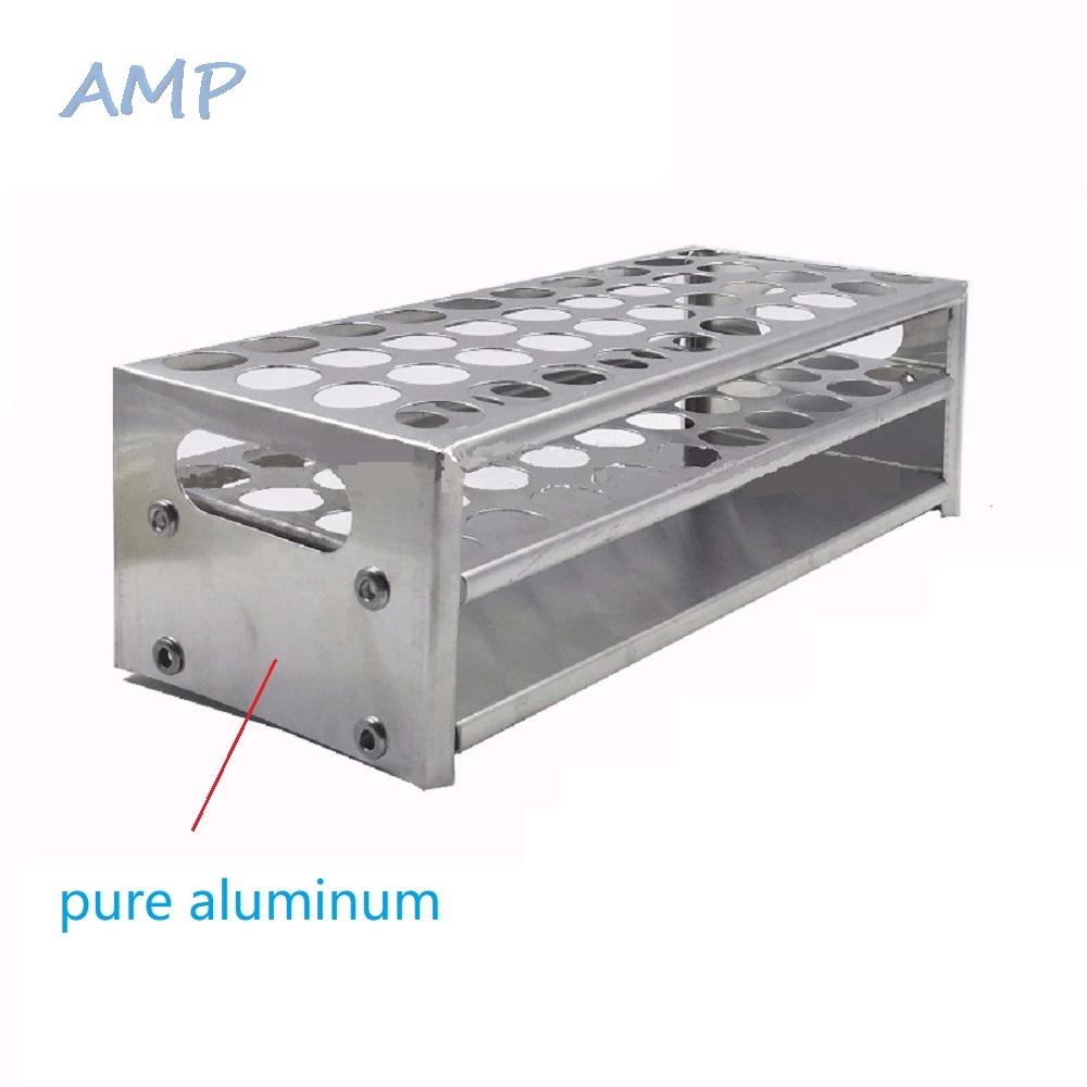 new-8-aluminum-test-tube-holder-rack-ubes-metal-test-tube-frame-centrifugal-pipe-rack