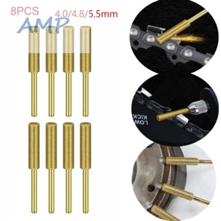 ⚡NEW 8⚡Electric Saw Bit 8Pcs Electric Emery Golden Sharpener Titanium Plating