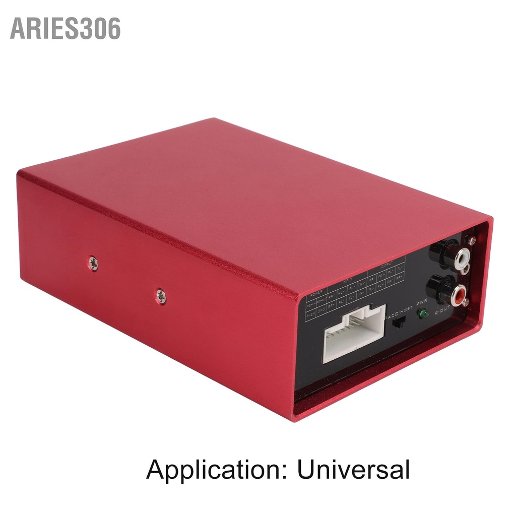 aries306-รถ-dsp-เครื่องขยายเสียงลำโพงเสียงสเตอริโอ-tuning-delay-เครื่องขยายเสียงเครื่องเสียงรถยนต์-universal