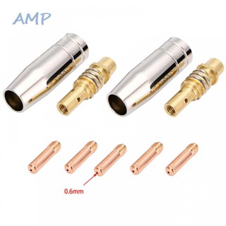 ⚡NEW 8⚡9pcs 15AK Torch Welding Accessories MIG Welder-Nozzle Contact-Tips  0.6mm-1.2mm