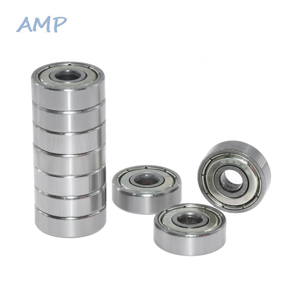 new-8-ball-and-roller-bearings-chrome-steel-supports-50000-rpm-10pcs-brand-new