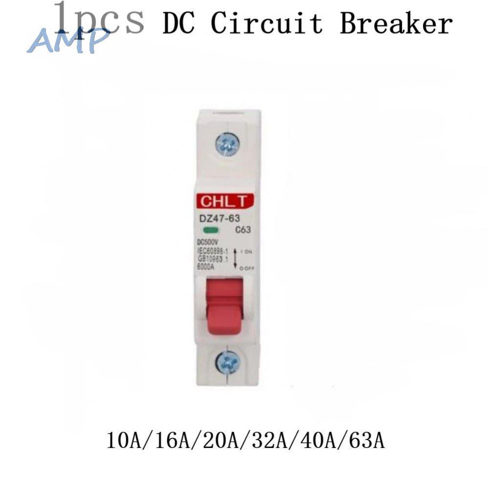 new-8-circuit-breaker-10-16-20-32-40-63-amp-1pcs-accessories-unipolar-mcb-brand-new