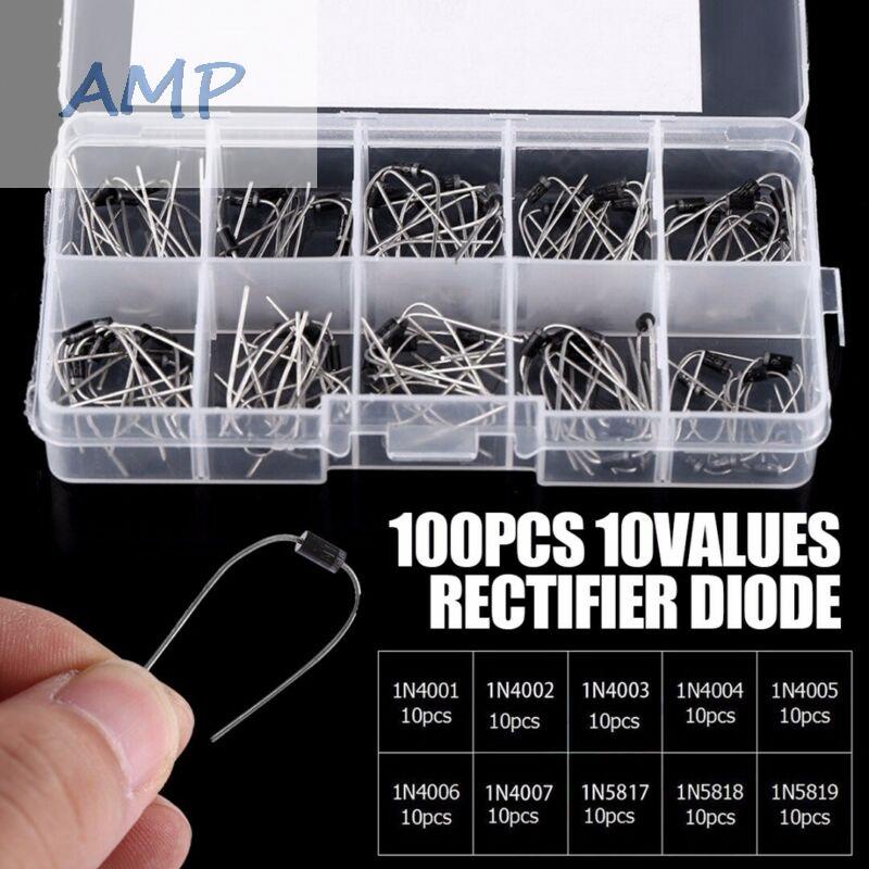 new-8-rectifier-diode-100pcs-germanium-10values-electronic-components-accessories