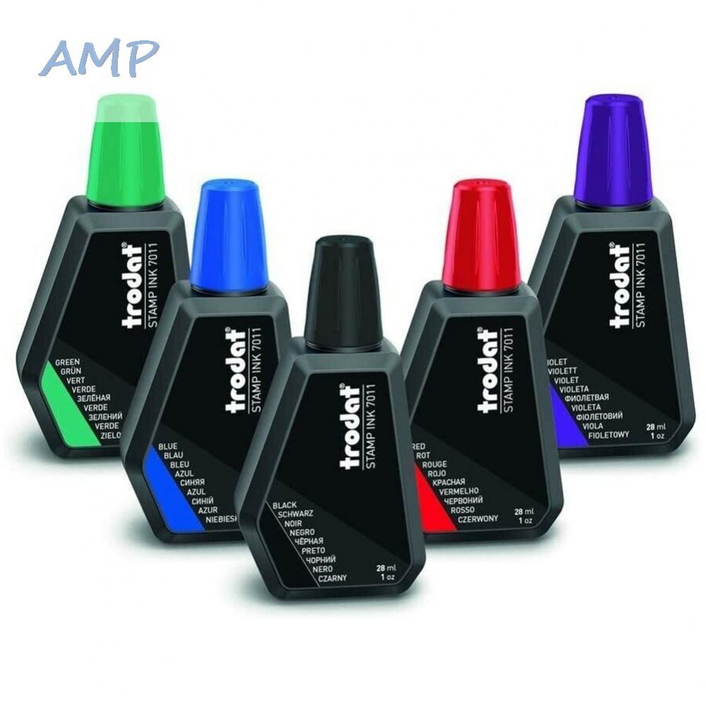 new-8-back-ink-ink-replacement-stamp-pad-waterbased-refill-ink-28ml-7011-durable