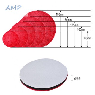 ⚡NEW 8⚡Polishing Pads Sponge Foam 2pcs 3/4/5/6/7 Inch Microfiber Polishing Red