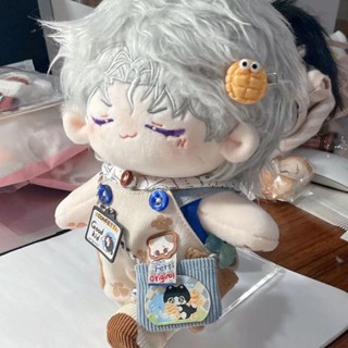 เสื้อผ้าตุ๊กตา ผ้าฝ้าย รูปการ์ตูนอนิเมะ One-Piece Chalisu Plushie ขนาด 20 ซม.