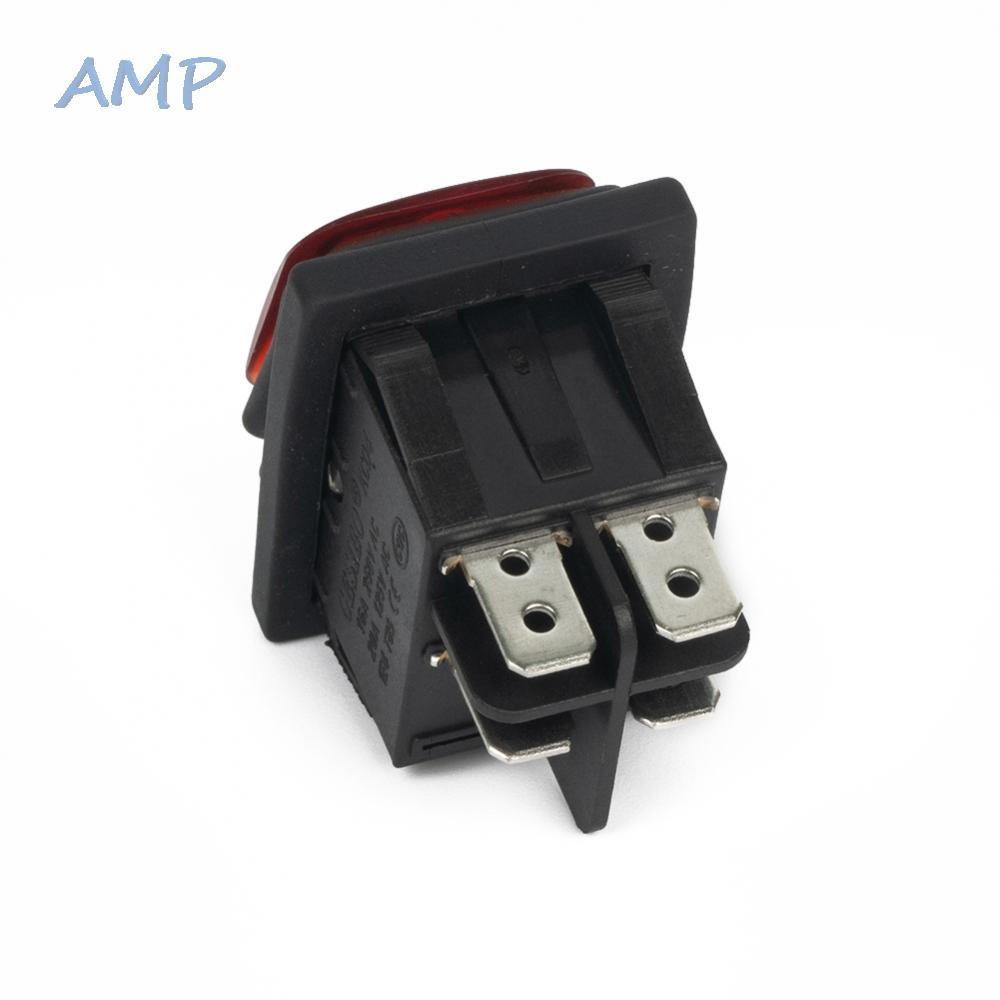 new-8-rocker-switch-20a-ip67-luminous-red-button-prevent-dust-quick-connection