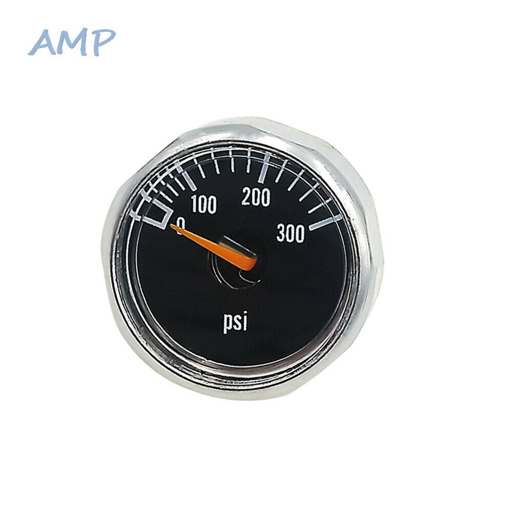 new-8-barometer-pressure-gauge-outdoor-1pcs-0-400bar-1-8npt-thread-paintball