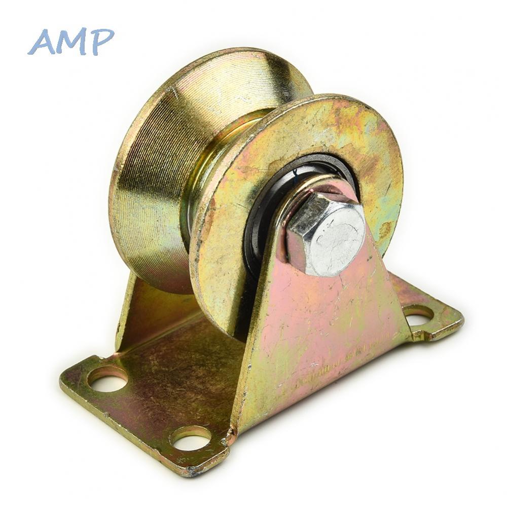 new-8-high-quality-channel-wheel-pulley-metalworking-replacement-rigid-wheel