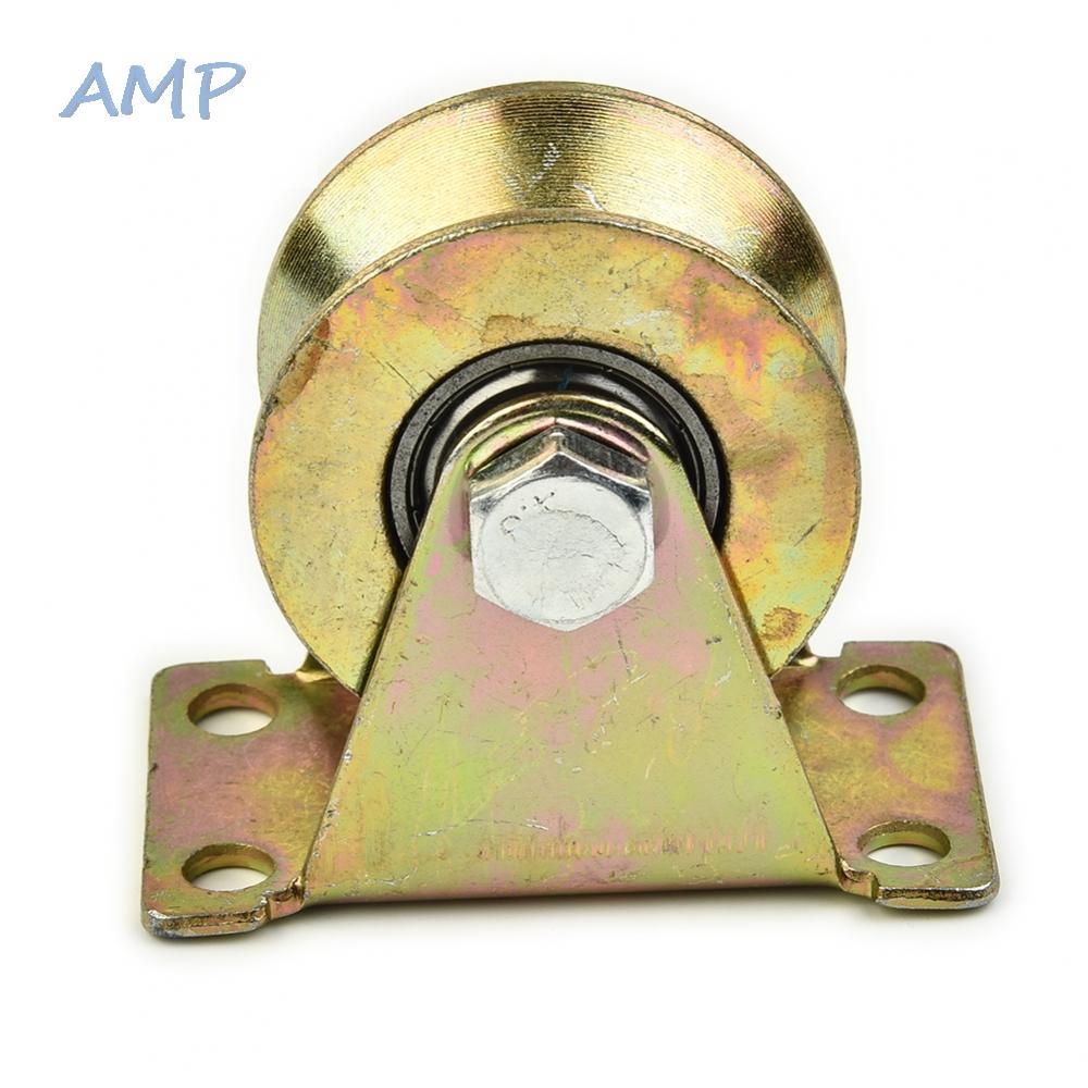 new-8-high-quality-channel-wheel-pulley-metalworking-replacement-rigid-wheel