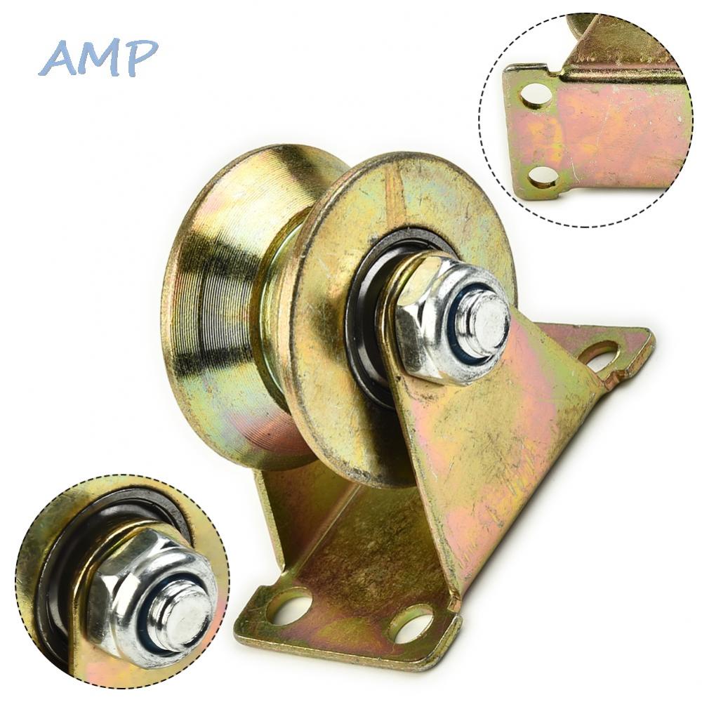 new-8-high-quality-channel-wheel-pulley-metalworking-replacement-rigid-wheel
