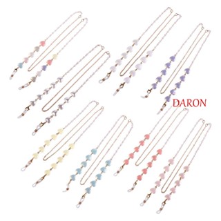 Daron สายโซ่โลหะ รูปหัวใจ ป้องกันการสูญหาย สีทอง สําหรับผู้หญิง