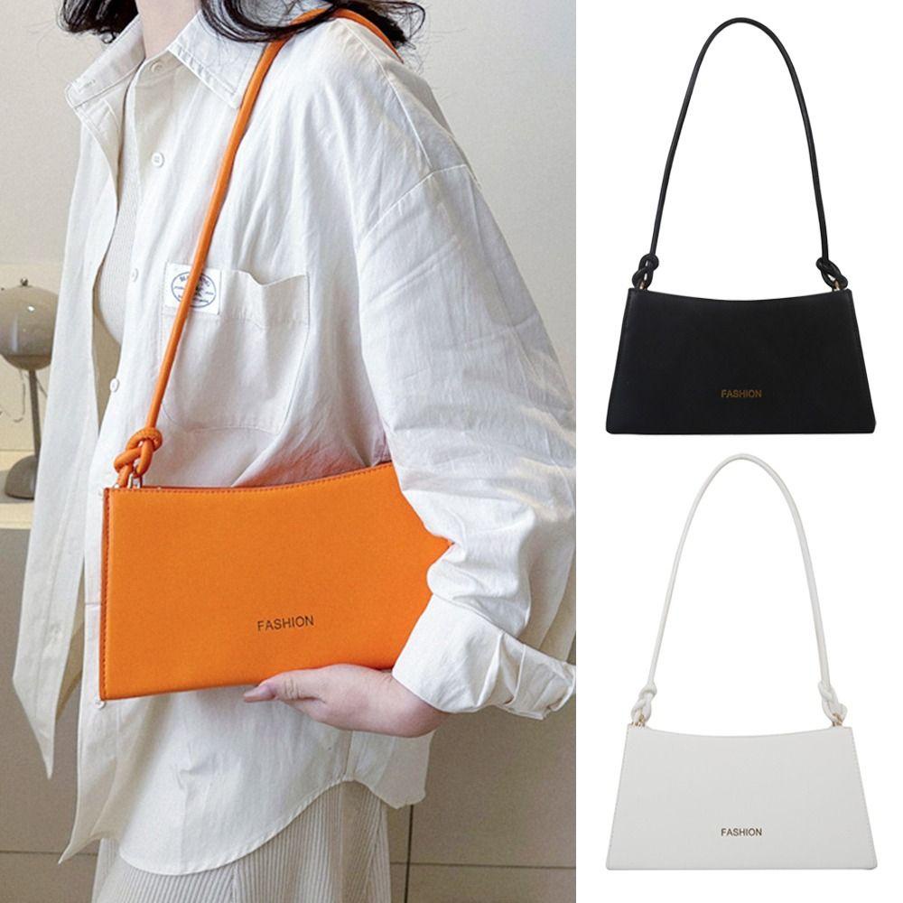 eutus-กระเป๋าถือ-กระเป๋าสะพายไหล่-หนัง-pu-ทรงโท้ท-แบบพกพา-สีพื้น-สําหรับสตรี