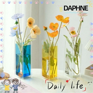 Daphne แจกันดอกไม้อะคริลิค สีรุ้ง สไตล์โมเดิร์น สําหรับตกแต่งบ้าน ออฟฟิศ